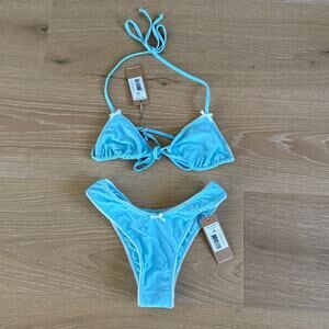 Tanlines Juliet Top and Bottoms Size XS in Blue